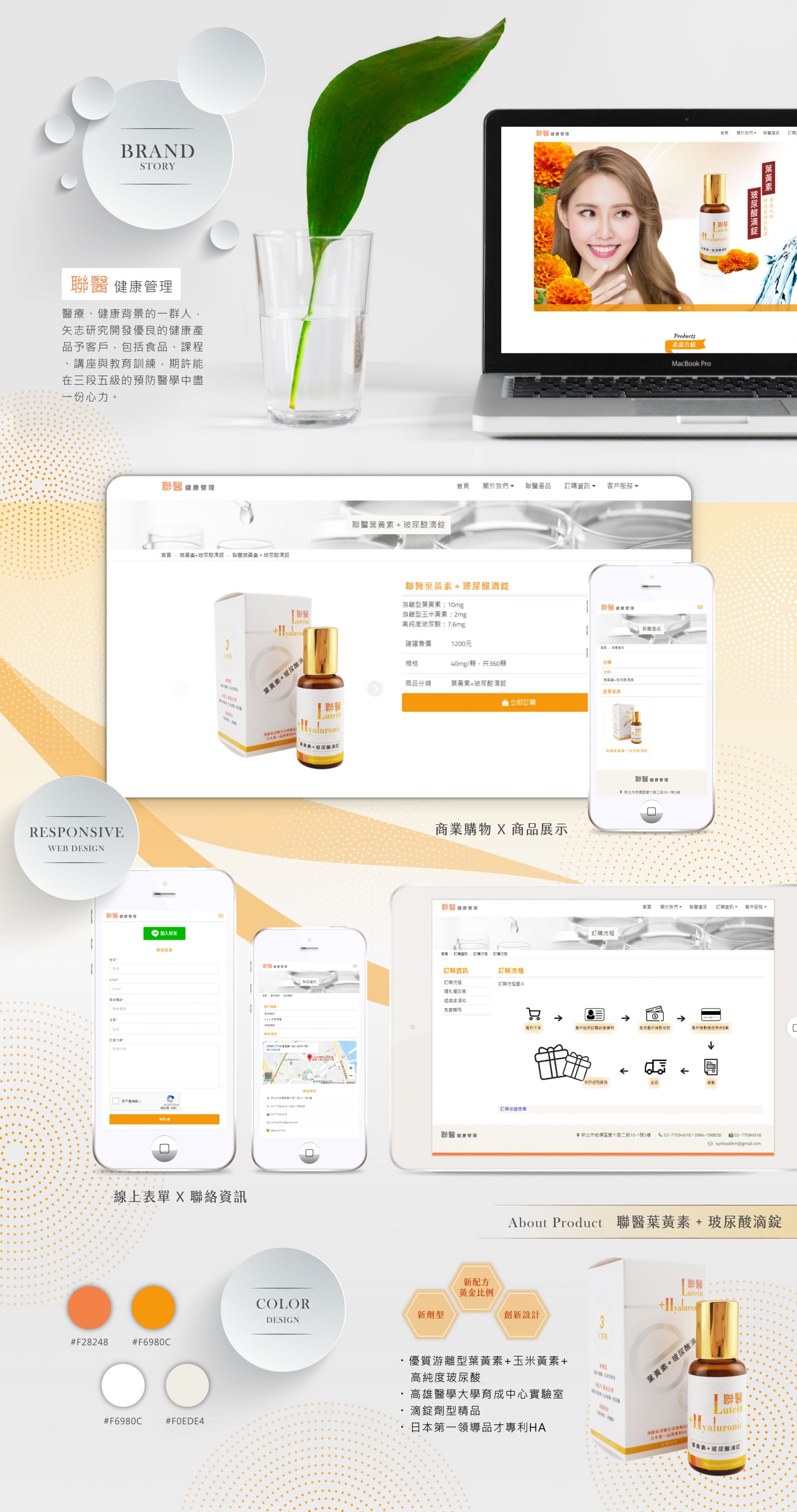 桃園網頁設計-聯醫健康管理顧問有限公司