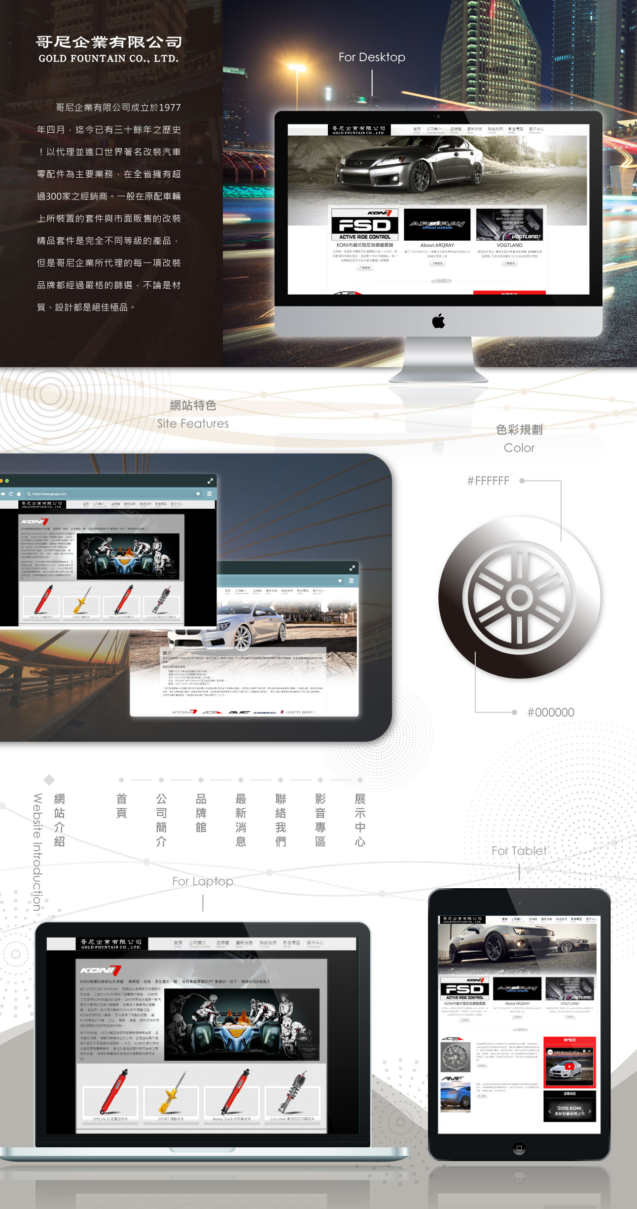 桃園網頁設計-哥尼企業有限公司
